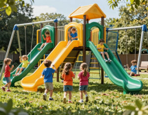 уличный игровой комплекс